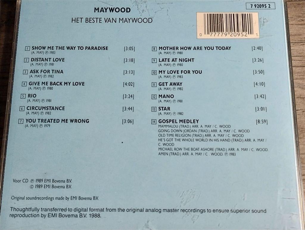 Maywood ‎- Het Beste Van Maywood, Ophalen of Verzenden, Zo goed als nieuw