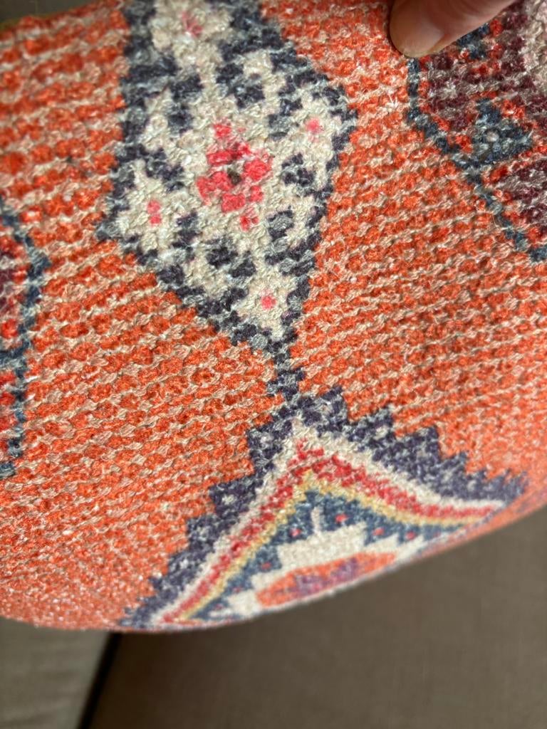 Marokkaanse sierkussen, Ophalen of Verzenden, Gebruikt, Oranje, Vierkant
