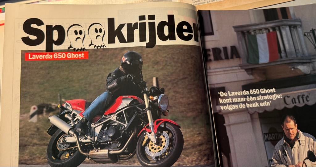 Verslag Laverda 650 Ghost, Verzenden, Zo goed als nieuw, Motoren