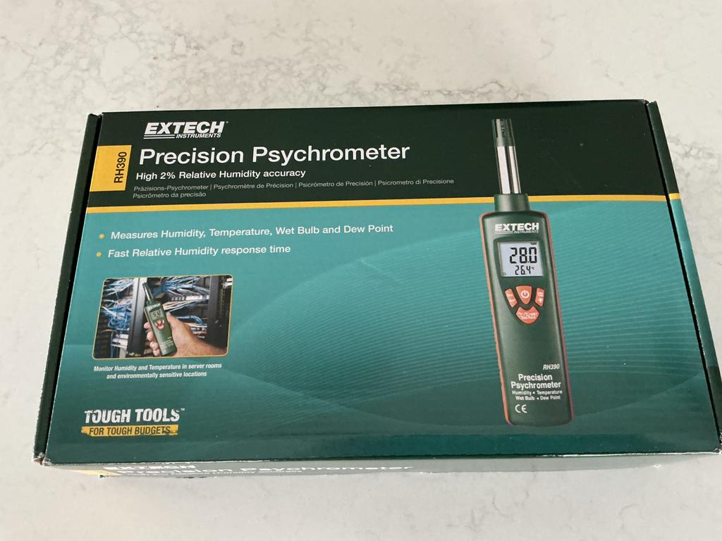 Nieuwe extech precision psychrometer in originele verpakking, Ophalen of Verzenden, Nieuw, Temperatuur