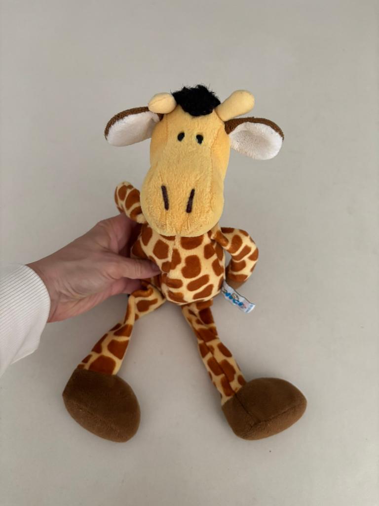 Nici groot formaat knuffel giraffe in zo goed als nieuw!, Ophalen of Verzenden, Zo goed als nieuw, Overige typen