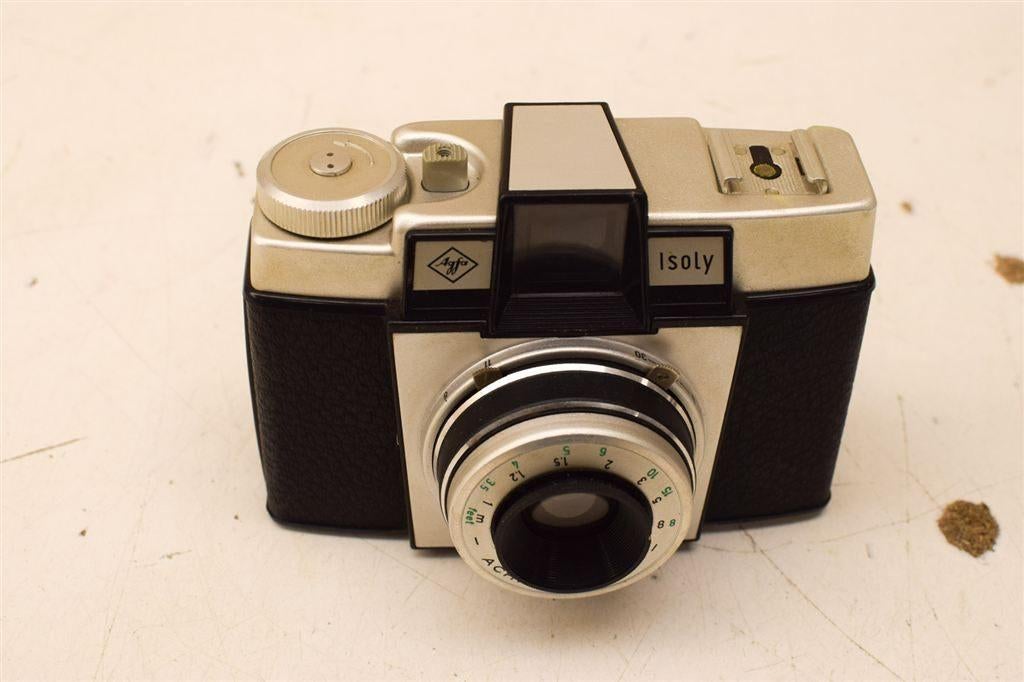 Agfa isoly Achromat fototoestel 49707, Ophalen of Verzenden, Gebruikt, Spiegelreflex, Canon