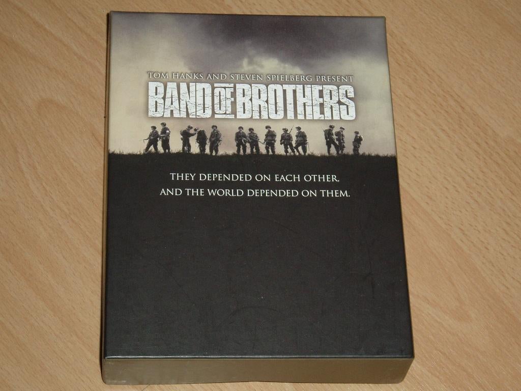 5 DVD box Band of Brothers , Tom Hanks, Vanaf 16 jaar, Verzenden, Gebruikt, Boxset