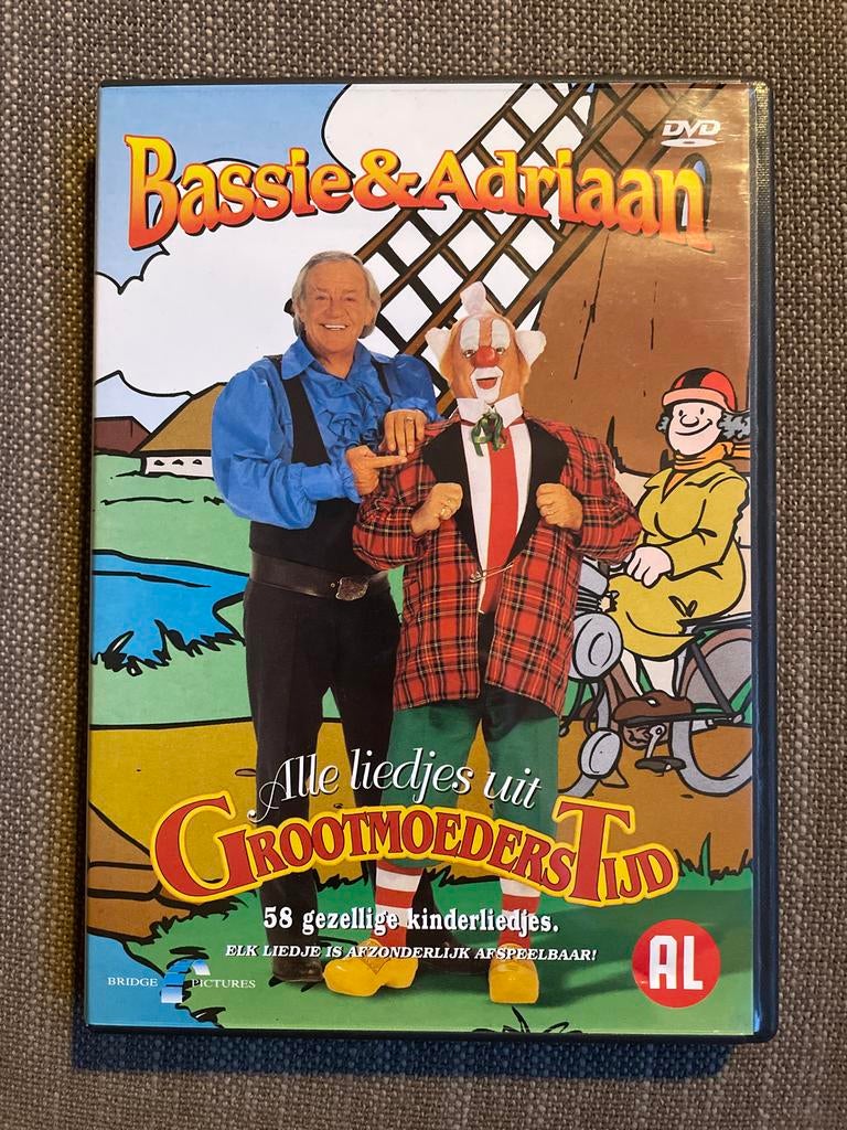 Bassie & Adriaan - Alle liedjes uit Grootmoeders Tijd DVD, Alle leeftijden, Ophalen of Verzenden, Zo goed als nieuw, Komedie