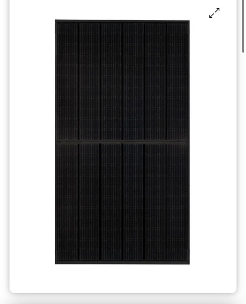 Jinko 425 full black zonnepanelen 16 keer, Ophalen of Verzenden