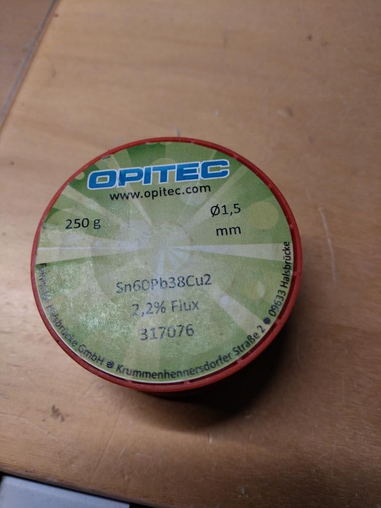 Soldeertin opitec, Ophalen of Verzenden, Nieuw