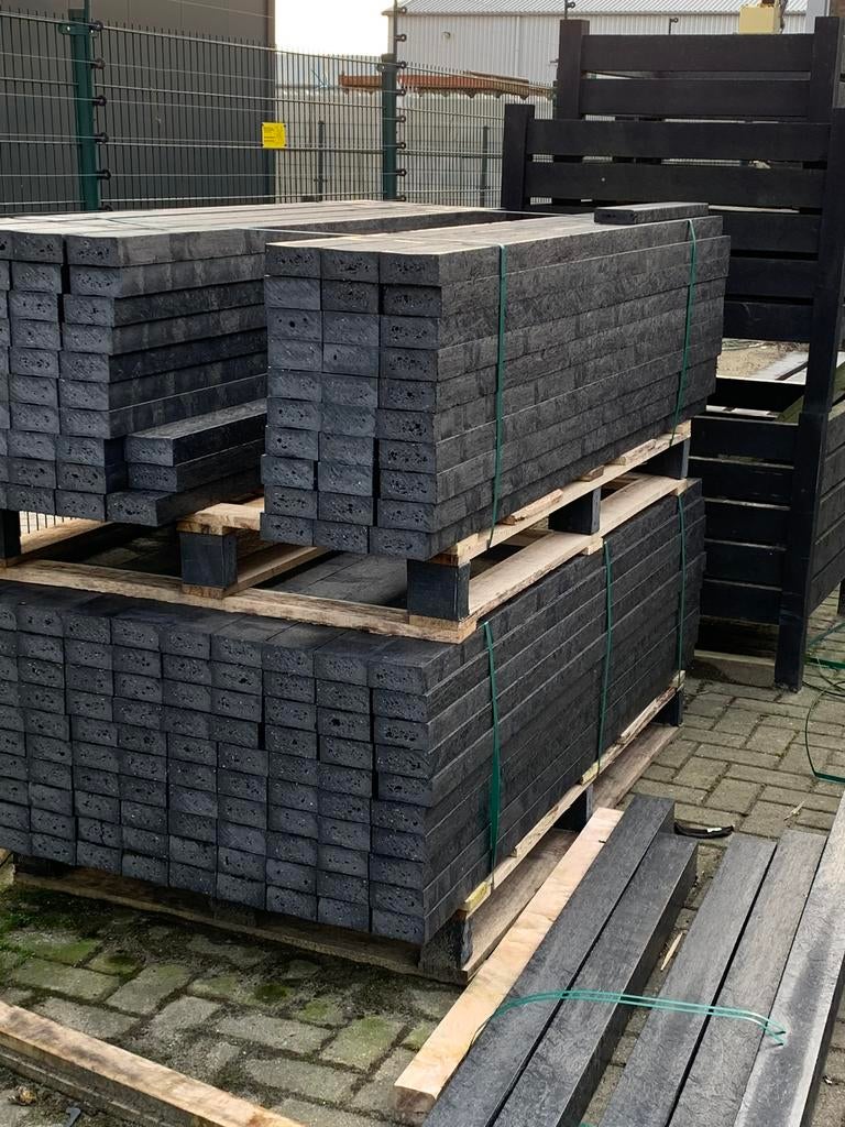 Vol kunststof balken palen picknicktafels en planken, Ophalen, Nieuw, 250 cm of meer, Palen