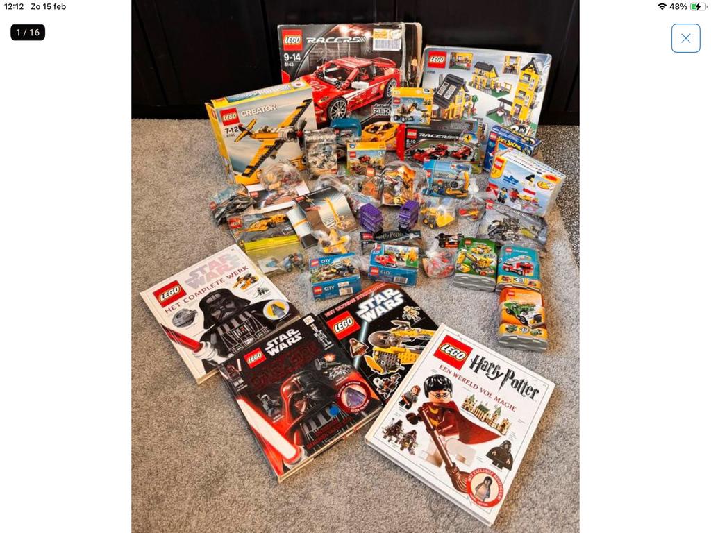 Mooie partij Lego in 1 koop afhalen, Ophalen, Gebruikt, Lego
