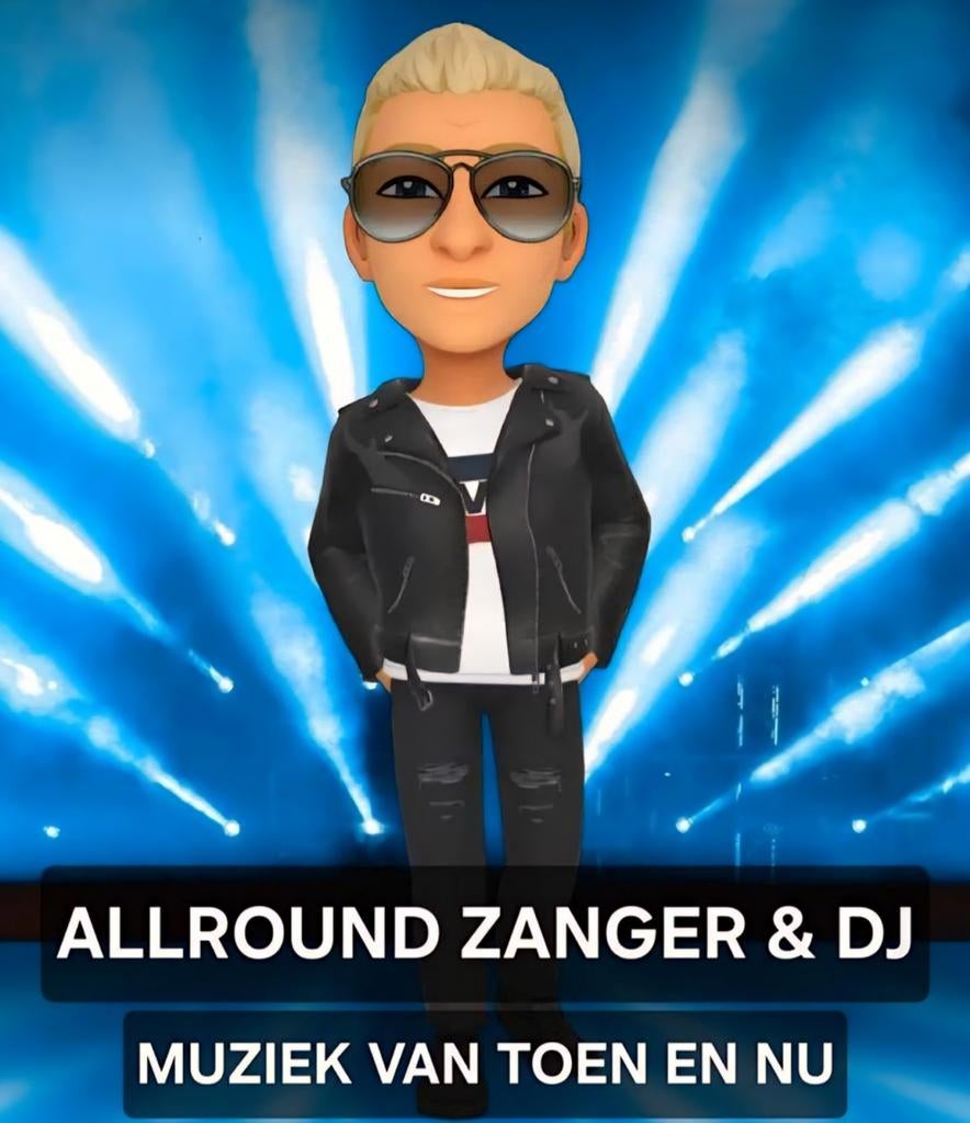 𝗔𝗹𝗹𝗿𝗼𝘂𝗻𝗱 𝘇𝗮𝗻𝗴𝗲𝗿 𝗗𝗝, Diensten en Vakmensen, Muzikanten, Artiesten en Dj's, Solo-artiest