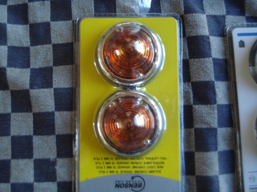 Oldtimer 2 rode  en 2 witte en 2 oranje lampjes ., Auto-onderdelen, Ophalen of Verzenden, Nieuw