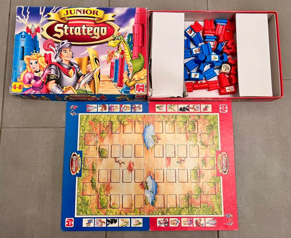 Junior Stratego, Een of twee spelers, Ophalen of Verzenden, Zo goed als nieuw