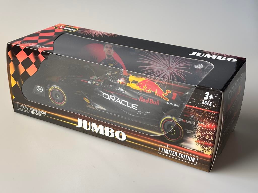 Max Verstappen F1 Jumbo auto's, Verzamelen, Ophalen of Verzenden, Zo goed als nieuw, Formule 1