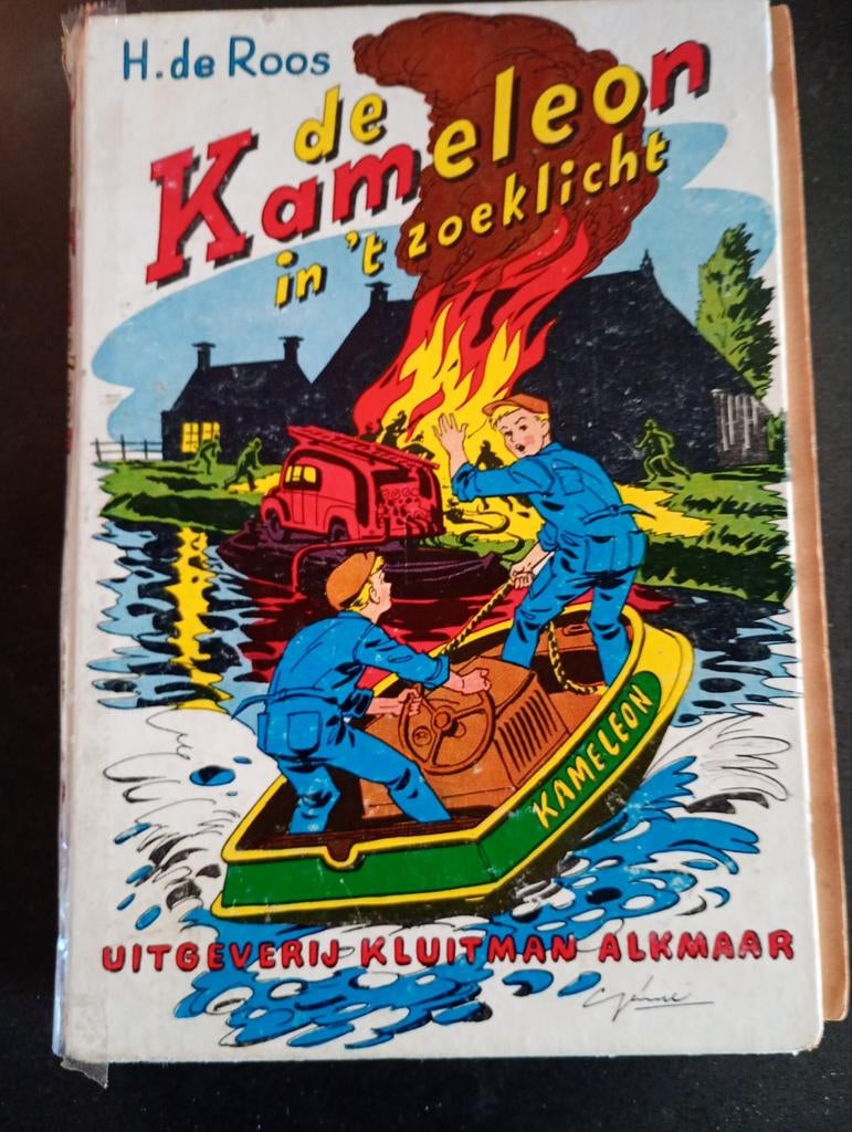 De kameleon in het zoeklicht 8e druk, Ophalen of Verzenden, Gelezen, Hotze de Roos, Fictie
