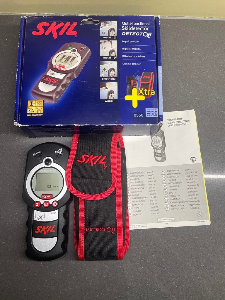 Leiding detector Skil Detector. Nieuw, Doe-het-zelf en Verbouw, Meetapparatuur, Ophalen of Verzenden, Zo goed als nieuw, Overige meters
