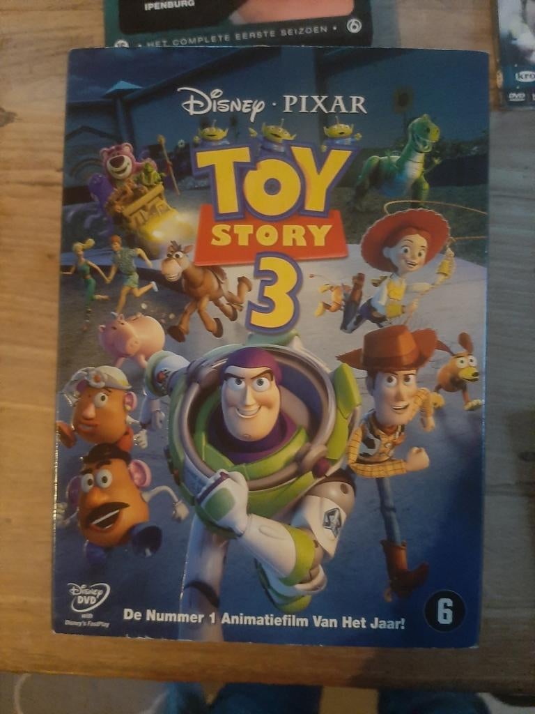 Toy Story 3 DVD - Disney Pixar, Avontuur, Alle leeftijden, Ophalen of Verzenden, Zo goed als nieuw