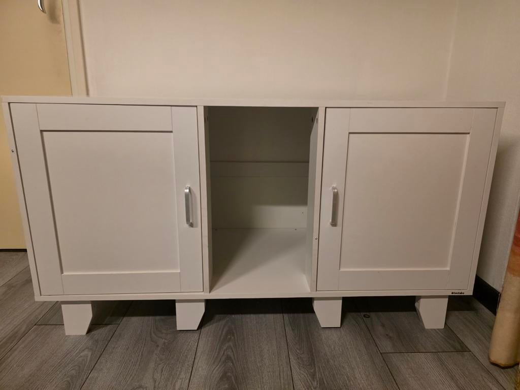 Kattenbak kast voor 2 kattenbakken - Zo goed als nieuw, Ophalen