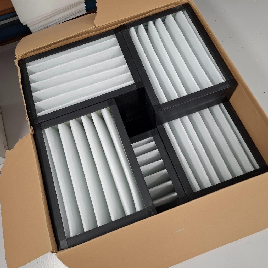 20x cassette luchtfilters klasse G4, Doe-het-zelf en Verbouw, Ophalen of Verzenden, Nieuw, Ventilator en Afzuiger
