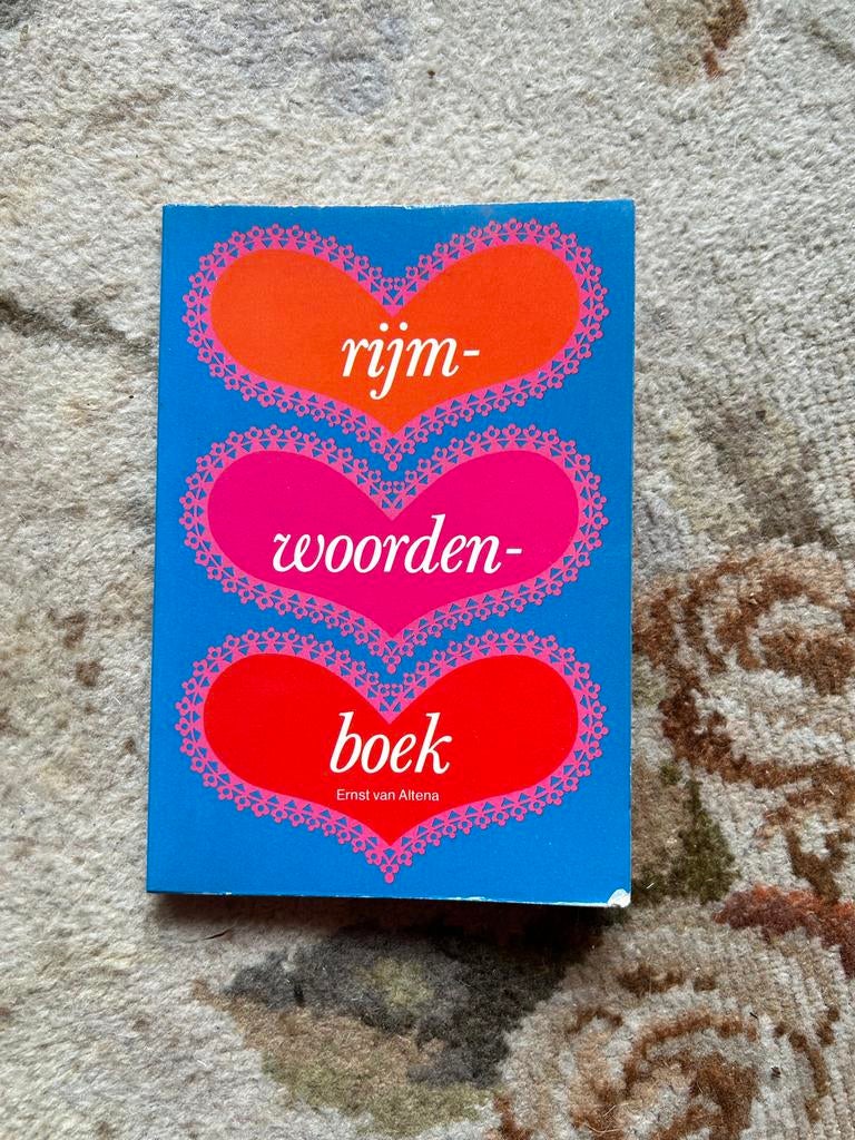 Rijmwoordenboek - Ernst van Altena 1983, Boeken, Ophalen of Verzenden, Gelezen, Overige uitgevers, Nederlands