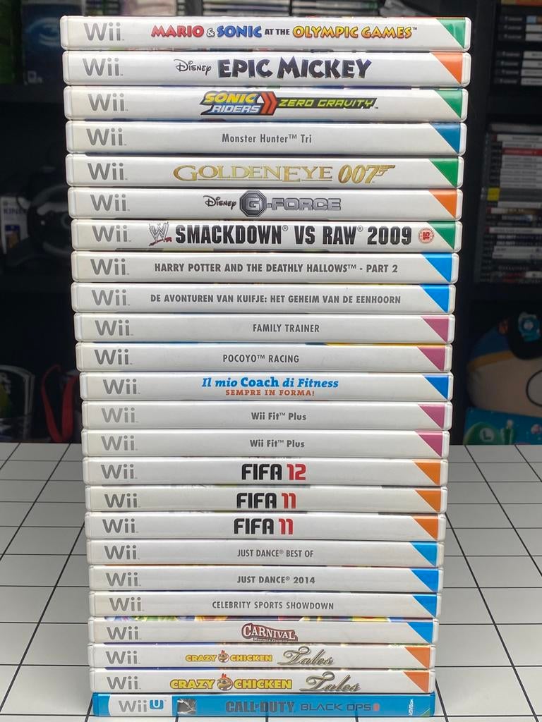 Nintendo Wii Spellen Bundel + Wii U Black Ops II – 25 Games, Spelcomputers en Games, Games | Nintendo Wii, Www.nintendo.com, Ophalen of Verzenden