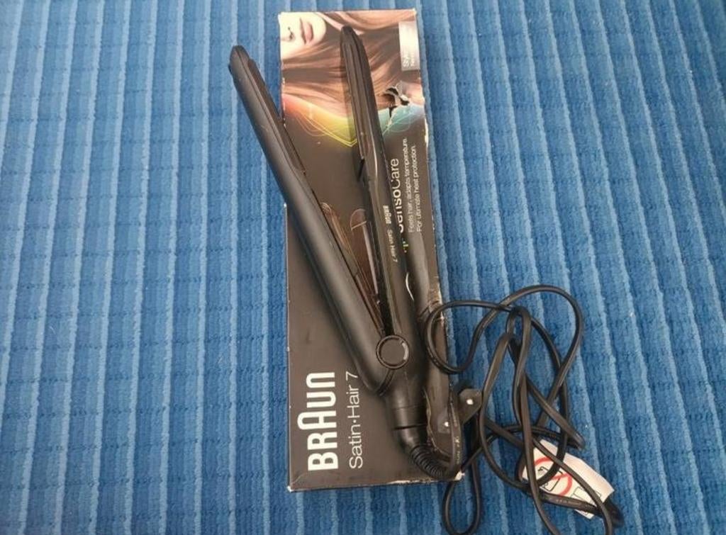Braun satin hair 7 Straightener, Ophalen of Verzenden, Zo goed als nieuw, Haarverzorging