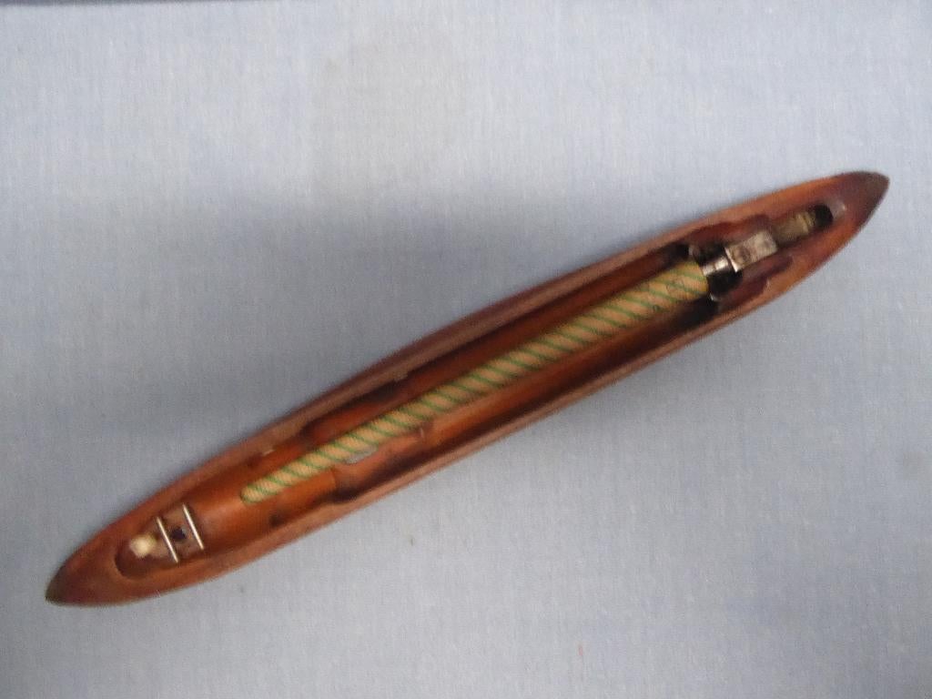 Schietspoel weefgetouw | houten inslag | in zeer nette staat, Ophalen of Verzenden