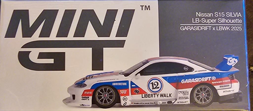Mini GT Nissan S15 Silvia LBWK 2025, Onbekend, Nieuw, Ophalen of Verzenden, Onbekend