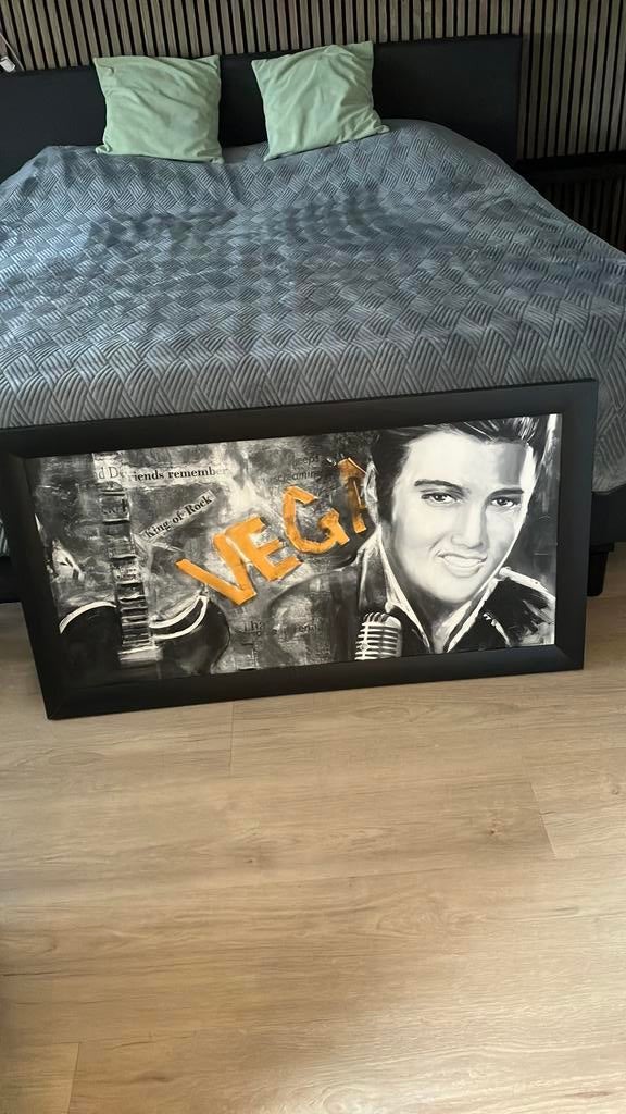 Schilderij elvis, Ophalen of Verzenden