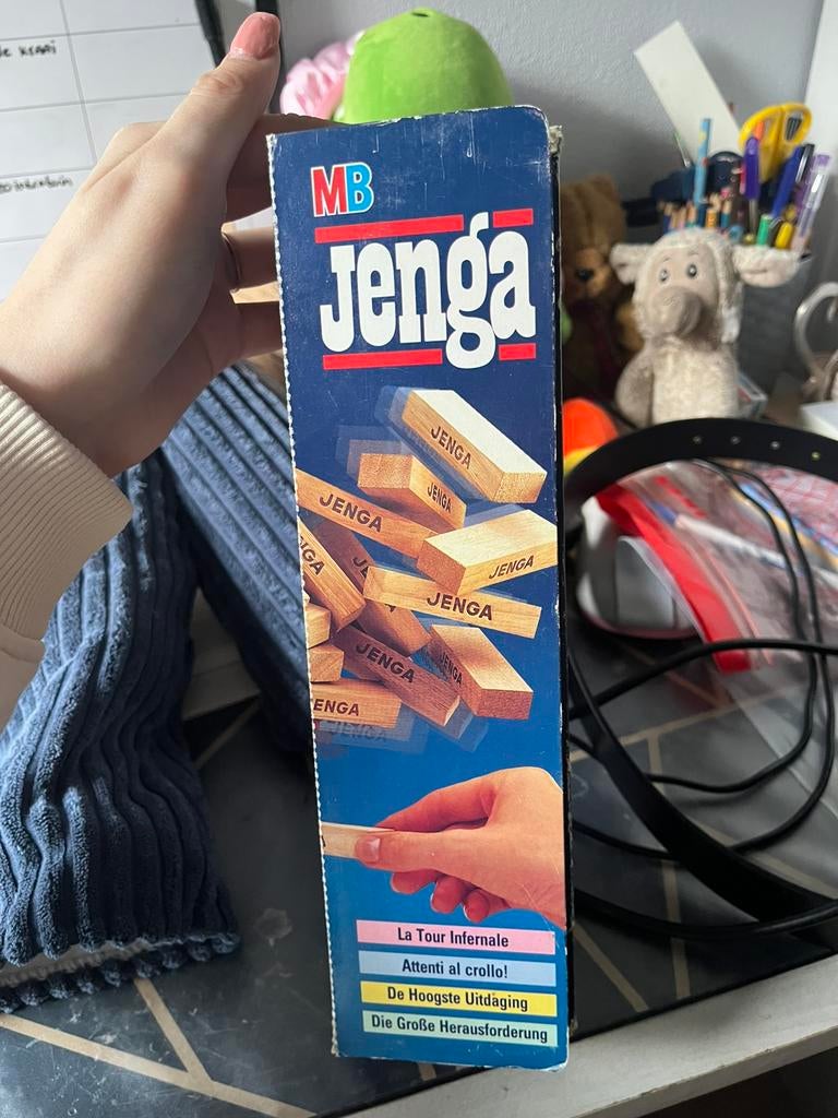 Jenga, Hobby en Vrije tijd, Vijf spelers of meer, Ophalen of Verzenden, Gebruikt, Reisspel