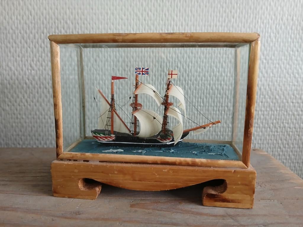 Miniatuur schip, Ophalen of Verzenden