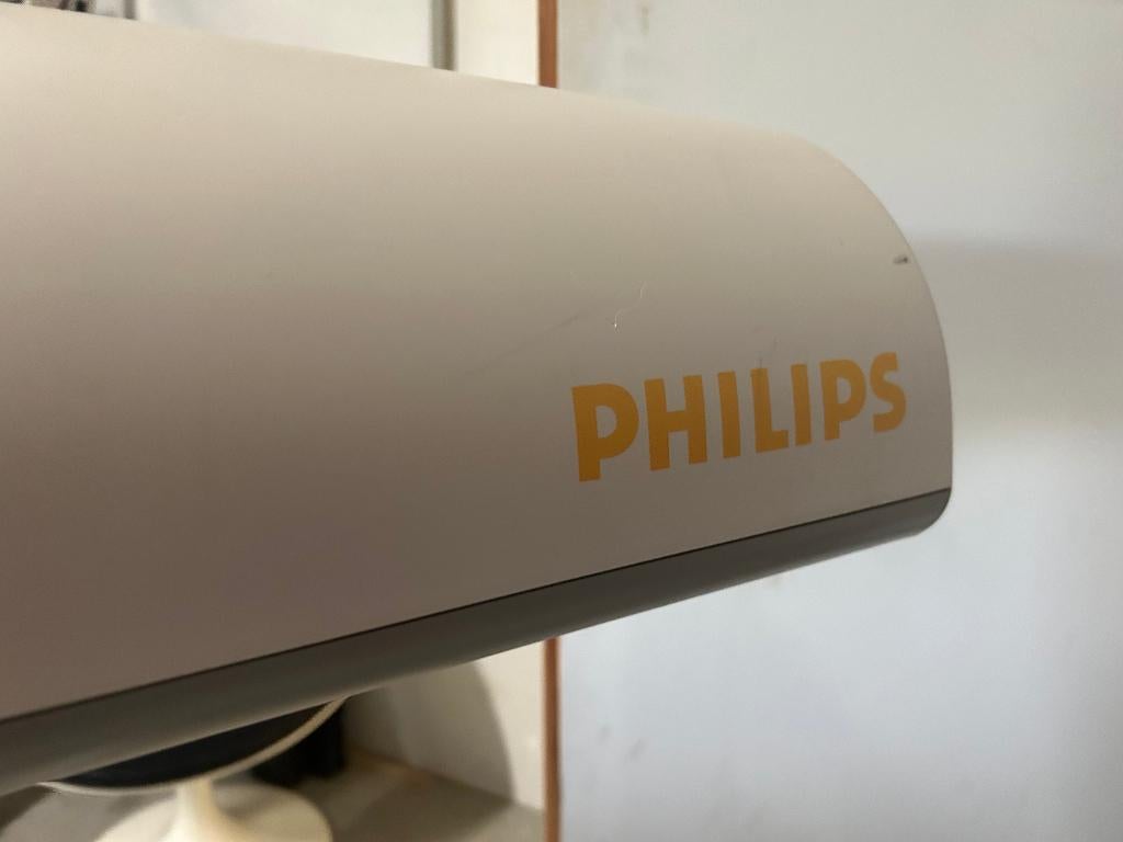 Philips zon en infrarood volledig inklapbaar, Ophalen, Zo goed als nieuw, Zonnebank enkelzijdig, Minder dan 10 lampen