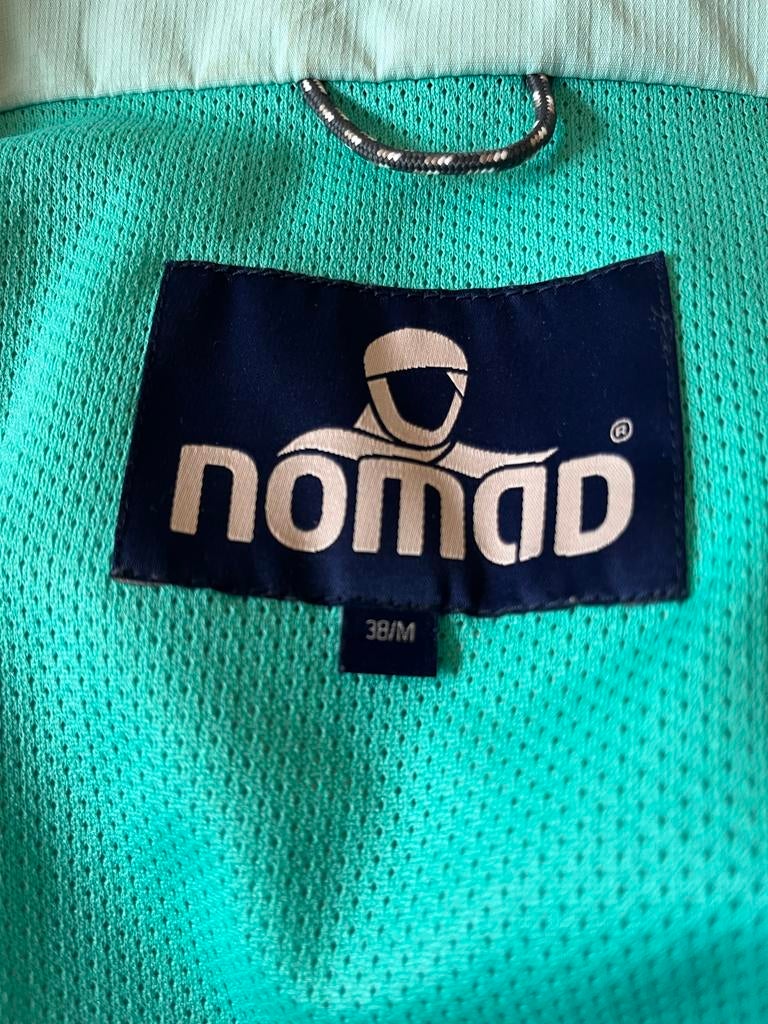 nomad regenjas maat 38/M, Ophalen of Verzenden, Zo goed als nieuw, Maat 38/40 (M), Blauw