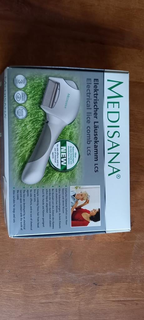 Medisana electrische luizenkam, Ophalen of Verzenden, Zo goed als nieuw