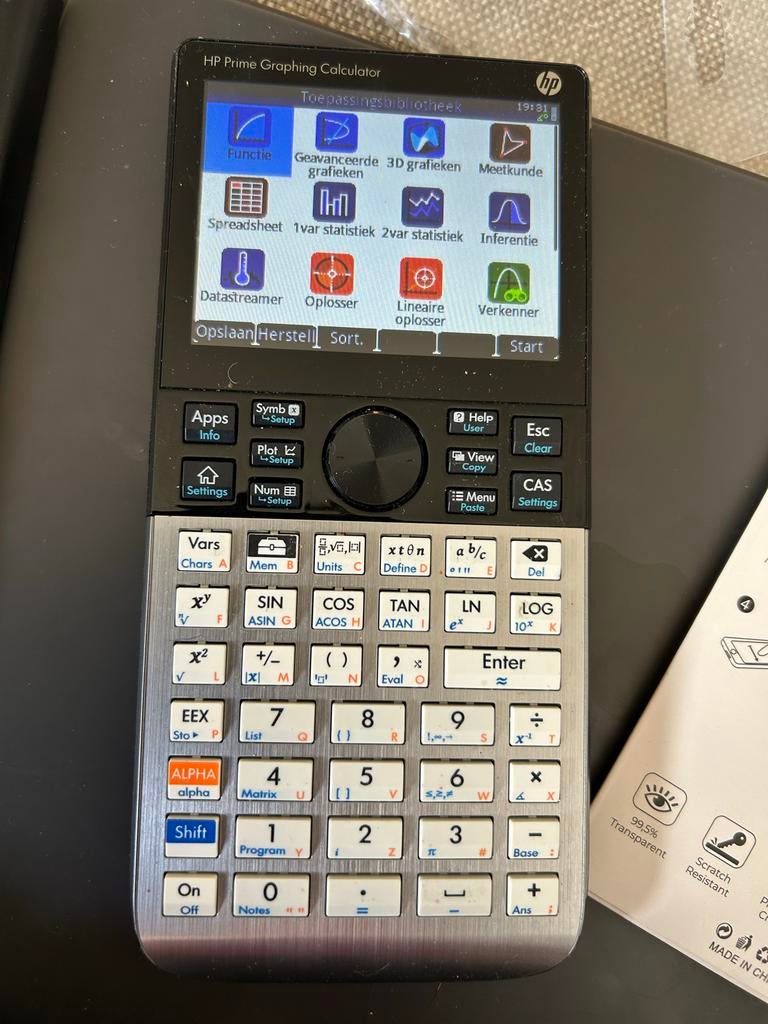 HP rekenmachine prime graphing calculator, Ophalen of Verzenden, Zo goed als nieuw