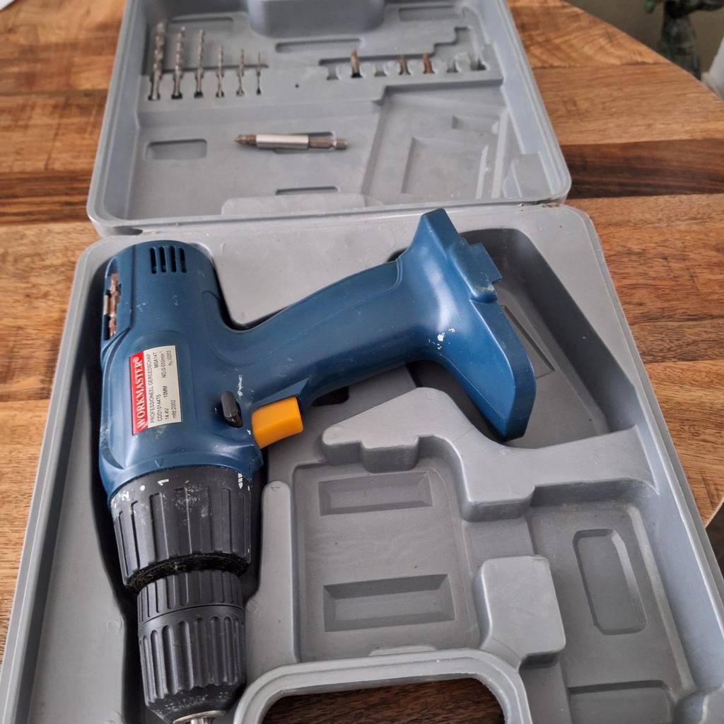 Workmaster Boor- en Schroefmachine, Gebruikt, Variabele snelheid, Ophalen of Verzenden, Boor- en Schroefmachine