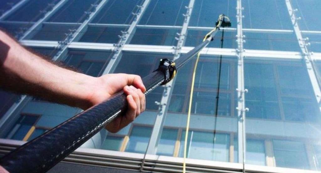 Professionele glazenwasser voor u glasbewassing & onderhoud, Ophalen of Verzenden, Raamwisser of Trekker
