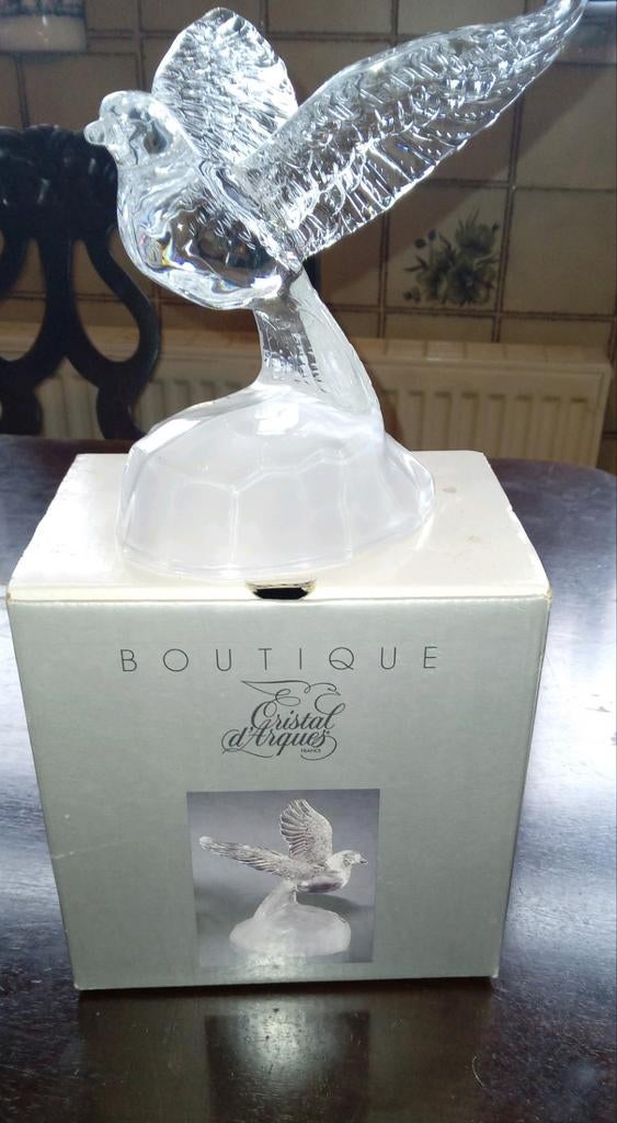 Kristallen duif van cristal boutique, Antiek en Kunst, Antiek | Glas en Kristal, Ophalen