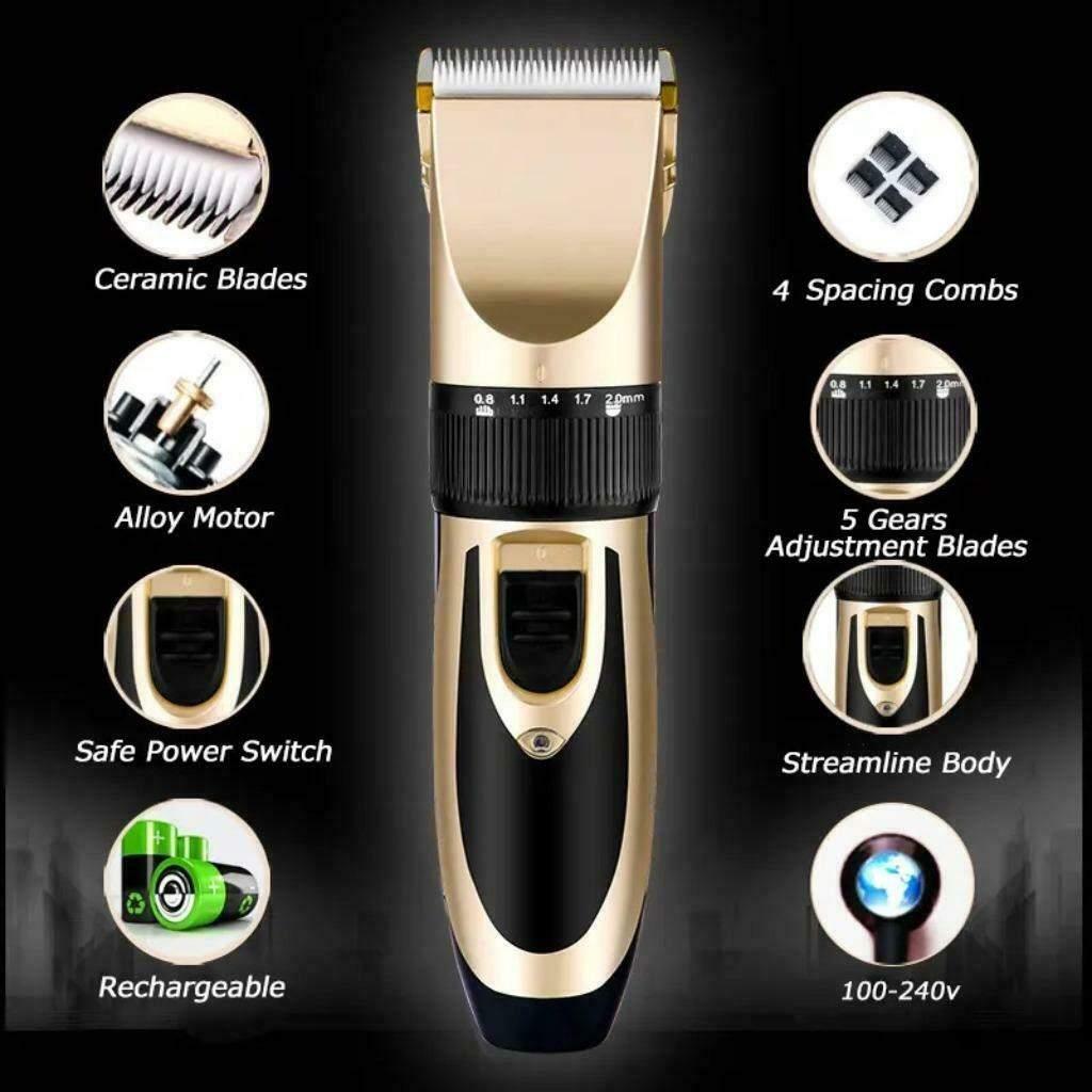 Professionele Oplaadbare Kappers Haar Trimmer Tondeuze, Ophalen of Verzenden, Nieuw, Tondeuse