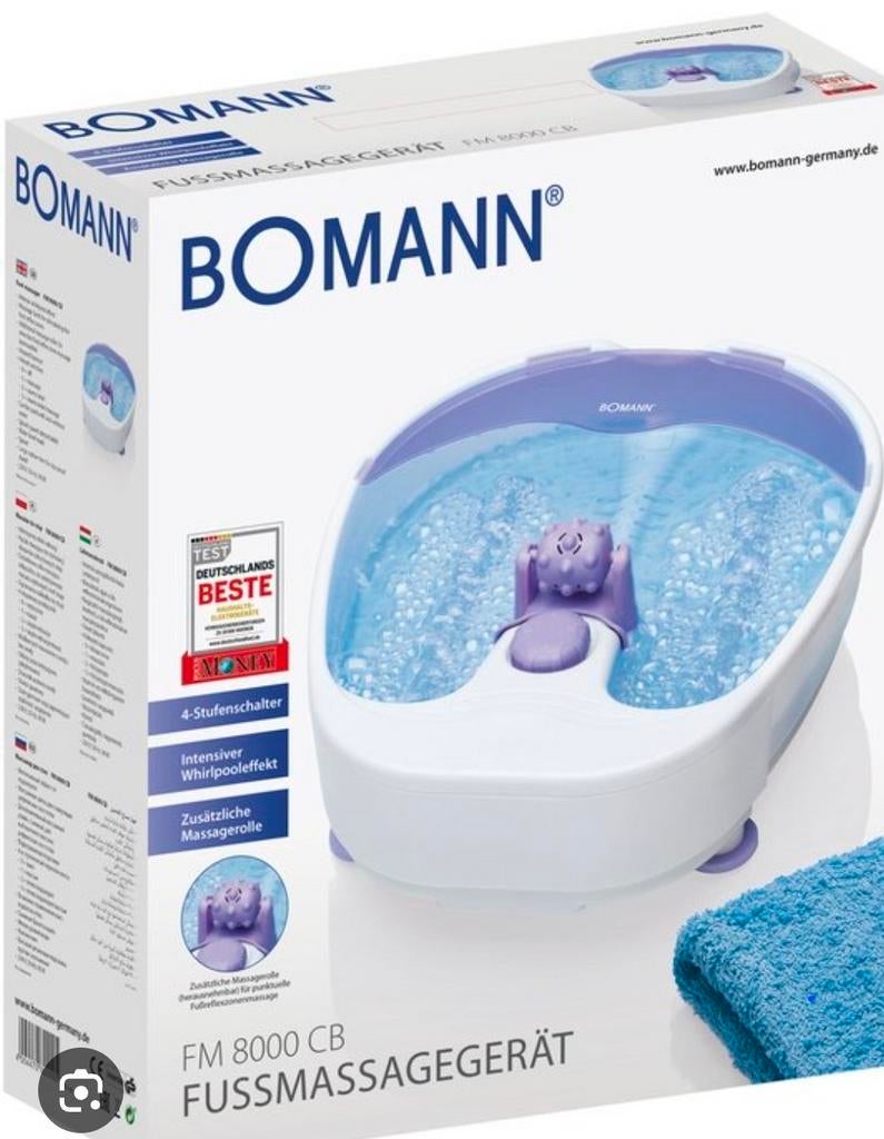 Bomann voetenbad zgan, Ophalen of Verzenden, Zo goed als nieuw, Hand- en Voetverzorging