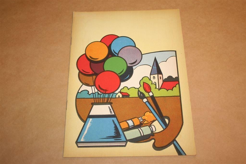 Kleurboek uit circa 1950 - Ongebruikt !!, Ophalen of Verzenden, Zo goed als nieuw