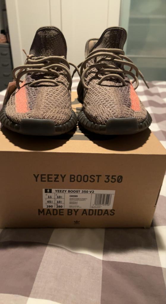 Yeezy Boost 350 V2, Kleding | Heren, Schoenen, Ophalen of Verzenden, Zo goed als nieuw, Bruin, Sneakers of Gympen