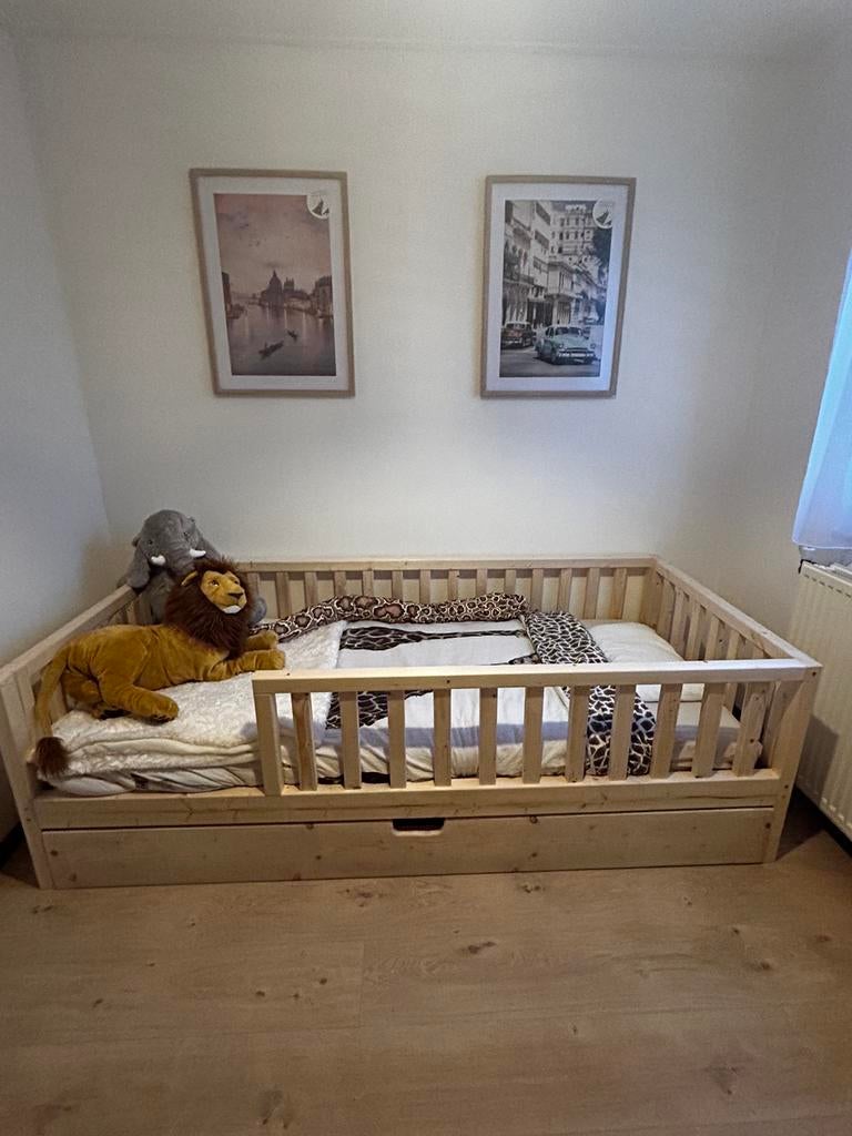 Prachtig NIEUW kinderbed 90x200 andere maten mogelijk, Kinderen en Baby's, Kinderkamer | Bedden, 85 tot 100 cm, Nieuw, Ophalen of Verzenden