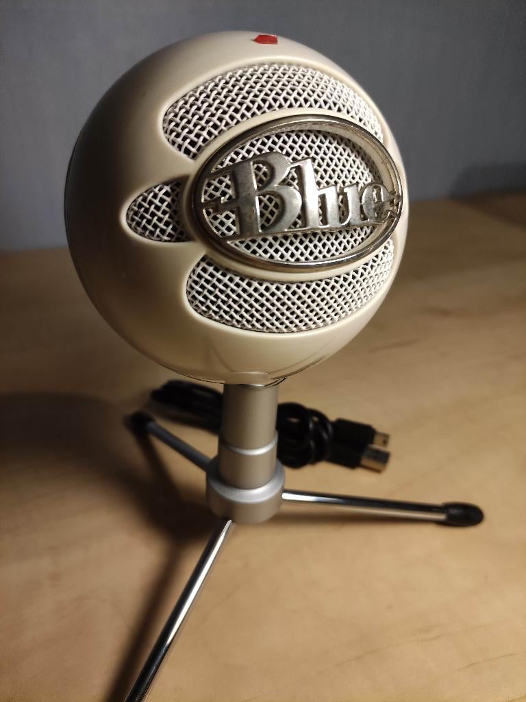 Blue Snowball ICE || usb microfoon, Muziek en Instrumenten, Microfoons, Ophalen of Verzenden, Gebruikt, Studiomicrofoon