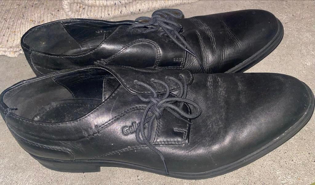 Gallus nette schoenen maat 42 - 1x gedragen, Kleding | Heren, Schoenen, Ophalen of Verzenden, Zo goed als nieuw, Zwart, Veterschoenen