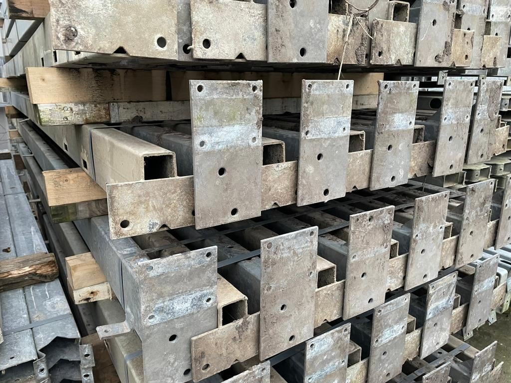 Kokerprofielen 120x50x2mm | Lengte: 4470 mm, Doe-het-zelf en Verbouw, Metalen, Gebruikt, IJzer, Ophalen