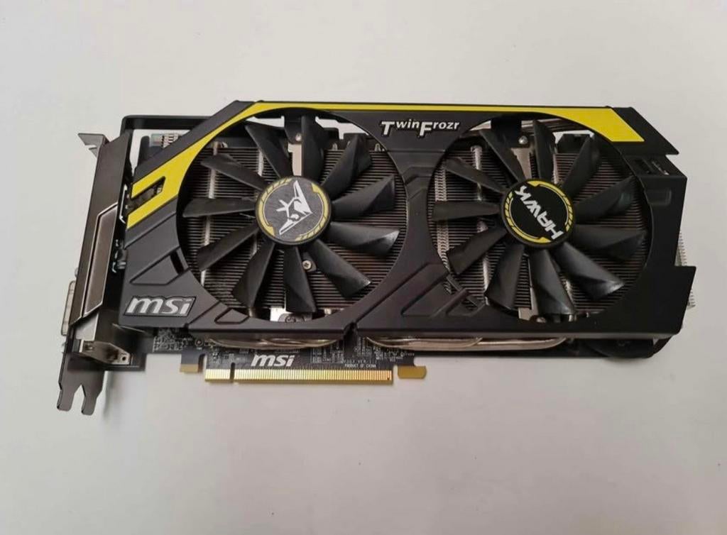 2x MSI Hawk R9 270X met voeding, Computers en Software, Videokaarten, Ophalen