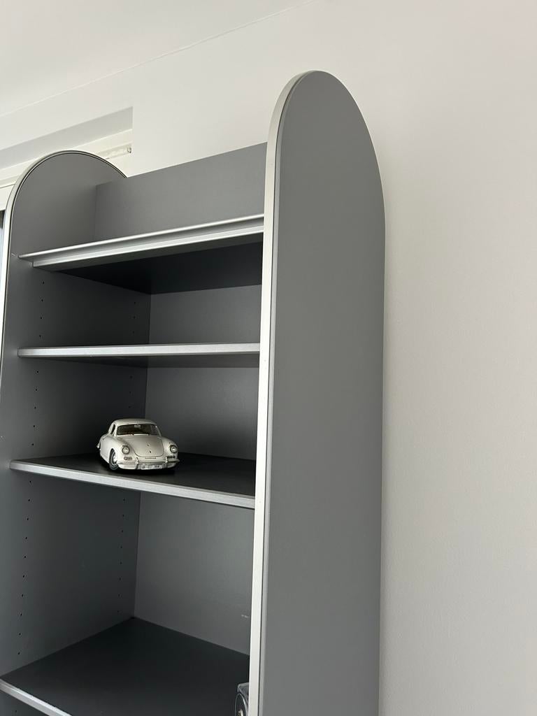 Pastoe Amsterdammer zilvergrijs, Ophalen, Zo goed als nieuw, 25 tot 50 cm, Minder dan 100 cm