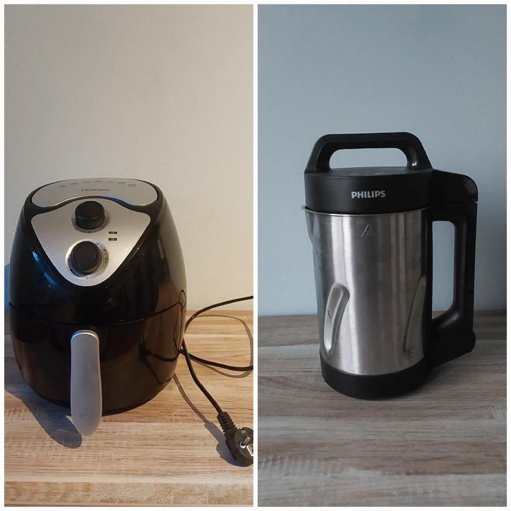 Keukenaparatuur | Tomado Airfryer | Philips soepmaker, Ophalen of Verzenden, Gebruikt, Airfryer, 750 t/m 999 gram
