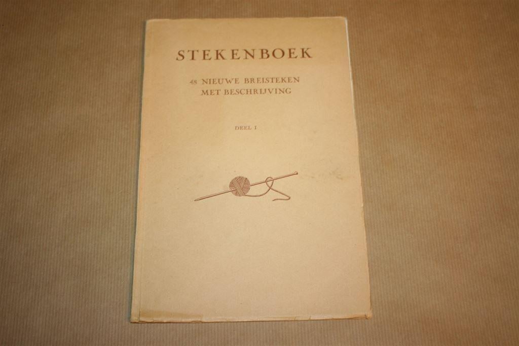 Stekenboek. 48 Nieuwe breisteken met beschrijving, deel 1, Ophalen of Verzenden, Gelezen, Overige onderwerpen