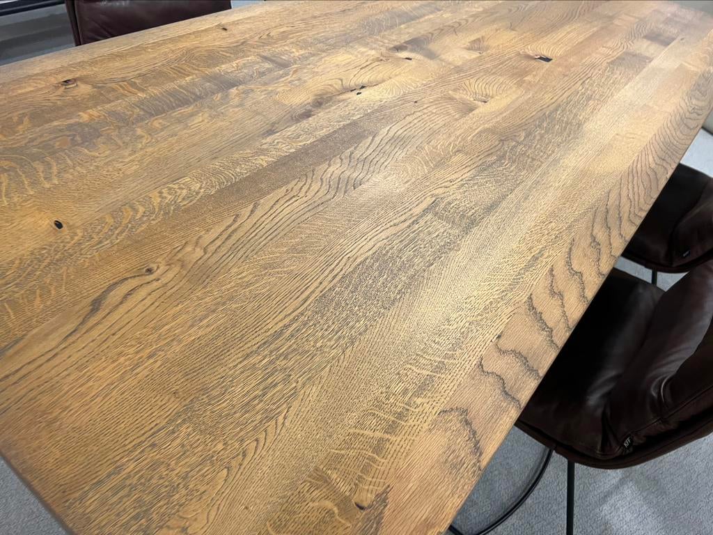 Nieuw KFF Origin Design Tafel Eiken hout Eetkamertafel 220x1, Huis en Inrichting, Nieuw, Vijf personen of meer, Rechthoekig, 50 tot 100 cm