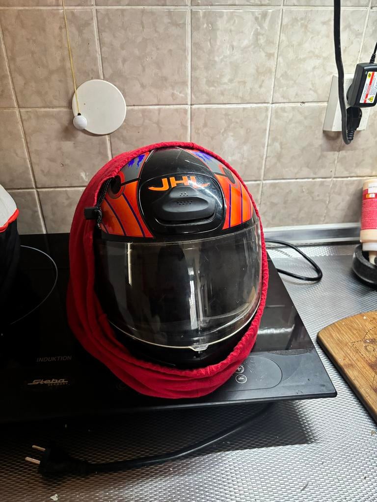 Helm, Fietsen en Brommers, Brommerhelmen, Ophalen of Verzenden